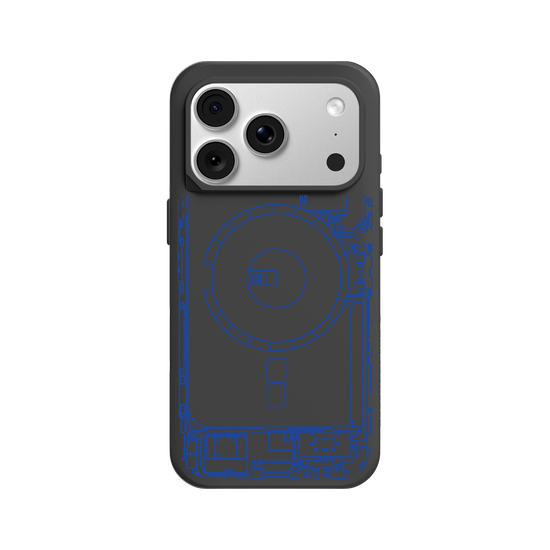 Inside an iPhone 13 - Blue