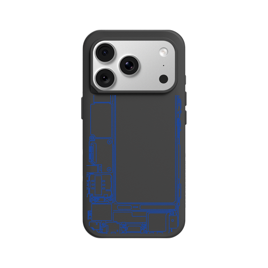 Inside an iPhone - Blue