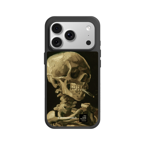 Head of a Skeleton with a Burning Cigarette