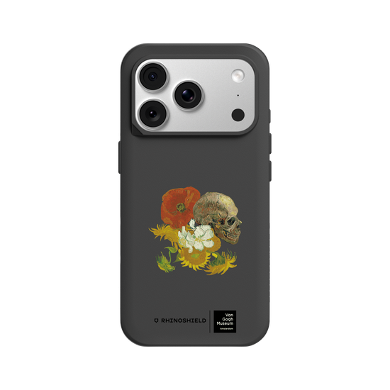 Calavera con flores
