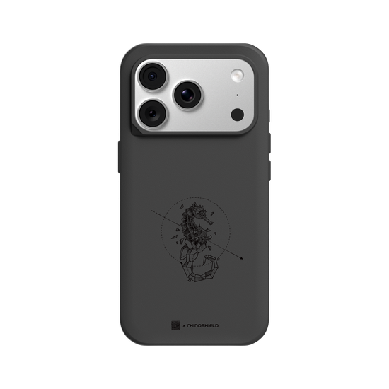 Geo Seahorse - Black