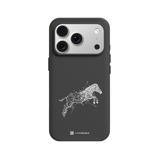 Geo Zebra - White