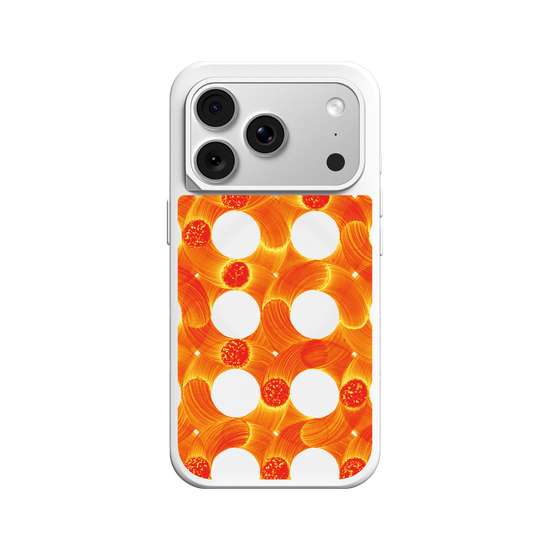 Orange Circle Pattern