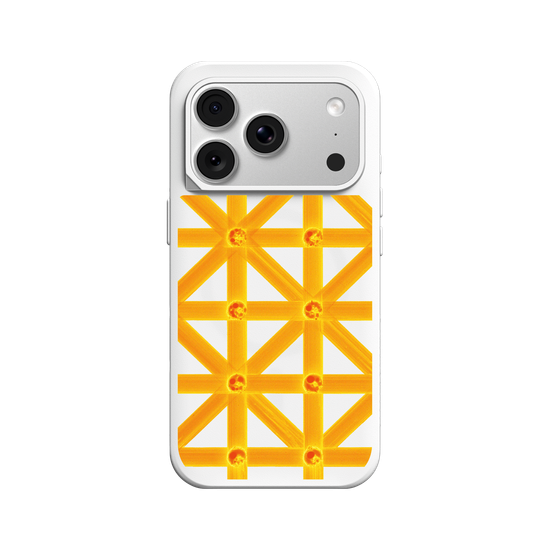 Orange Ink Pattern