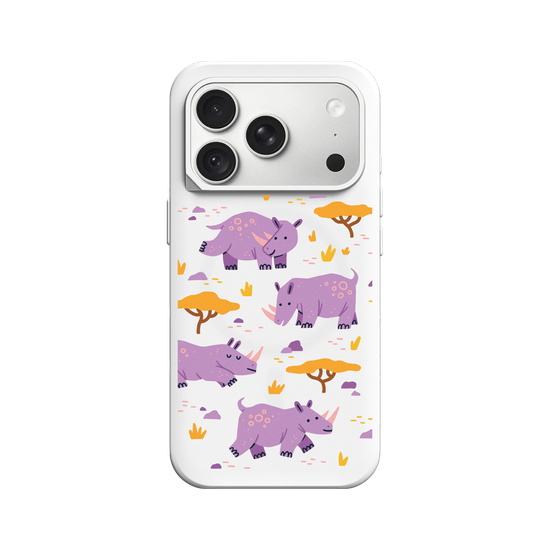 White Rhinoceros – Illustration