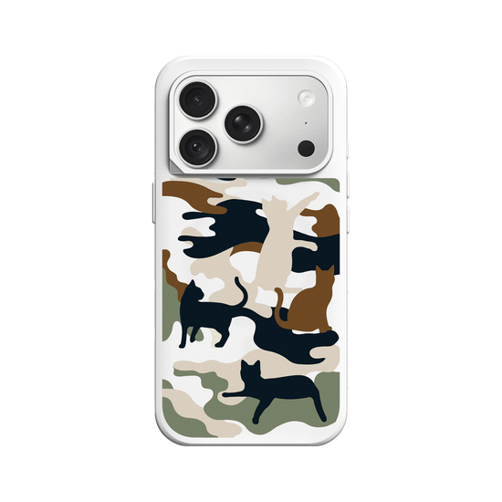 Cat Woodland Black Camo