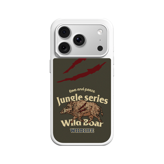 fearless wild boar