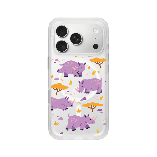 White Rhinoceros – Illustration