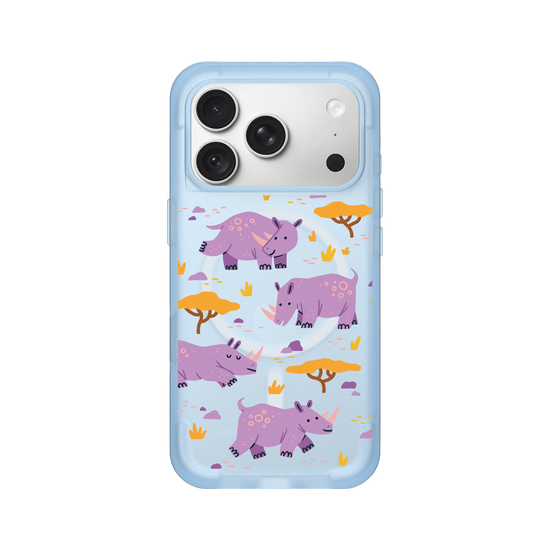 Rhinocéros blanc – Illustration
