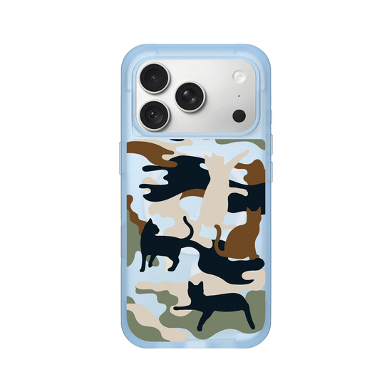 Cat Woodland Black Camo