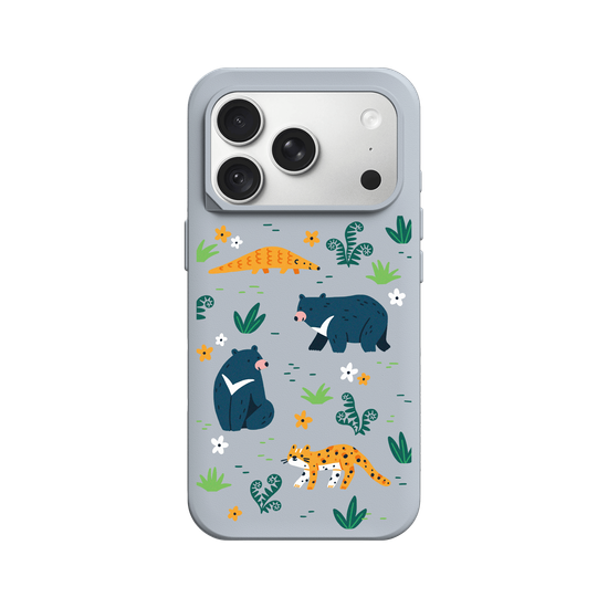 Wildlife of Taiwan’s Forests – Illustration (Formosan Black Bear, Pangolin, Leopard Cat)