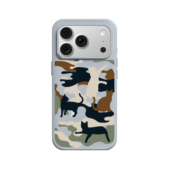 Cat Woodland Black Camo
