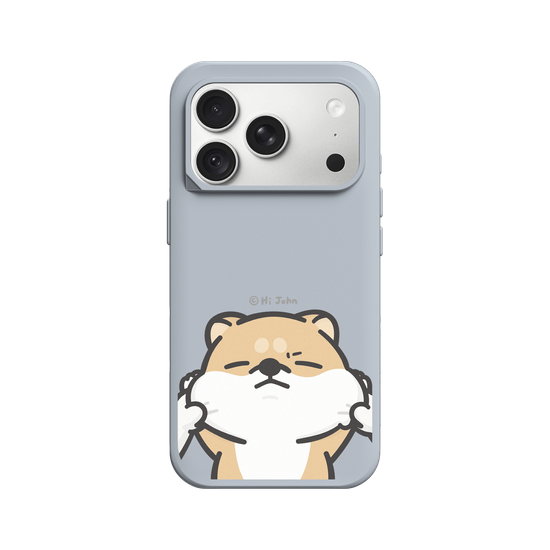 Pulling Shiba's Face