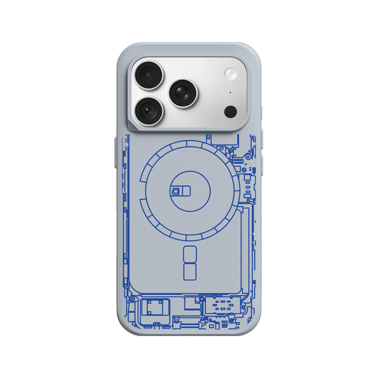 Inside an iPhone 13 - Blue
