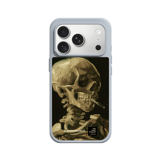 Head of a Skeleton with a Burning Cigarette