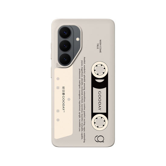 Retro Cassette Tape (Transparent Background)