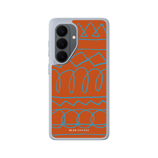Funky Pattern Orange