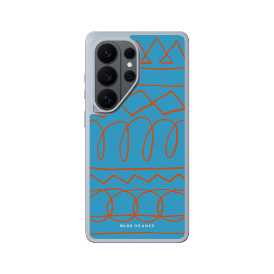 Funky Pattern Blue