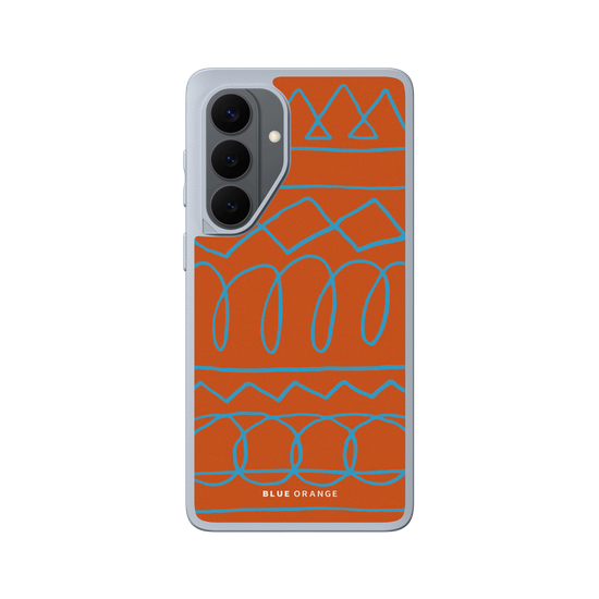 Funky Pattern Orange