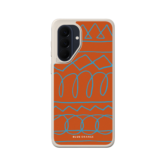 Funky Pattern Orange