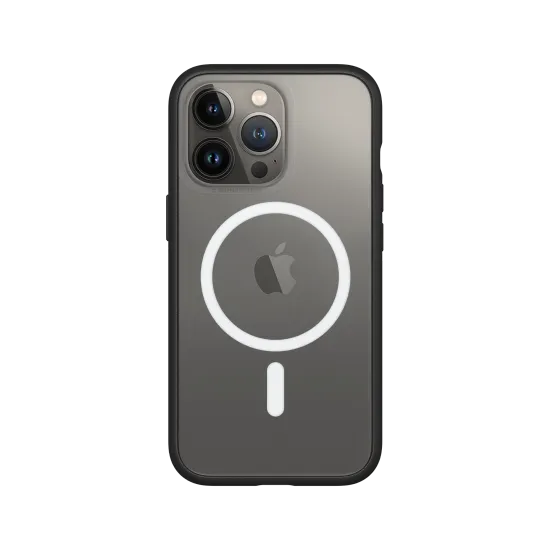 Rhinoshield MOD NX - Coque Apple iPhone 13 Pro Coque Arrière Rigide Antichoc  - Transparent / Rouge 614356 