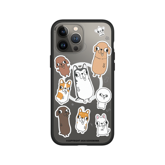 Funny Chi-Face Party Stickers