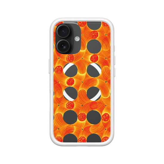 Orange Circle Pattern
