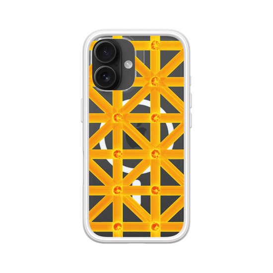 Orange Ink Pattern