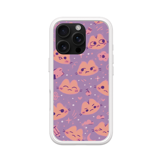 Purple Cats Pattern