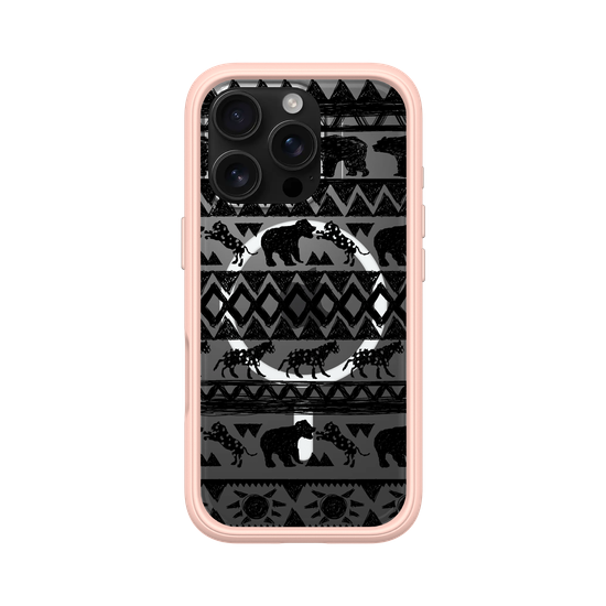 Tribal Pattern - Bear and Leopard