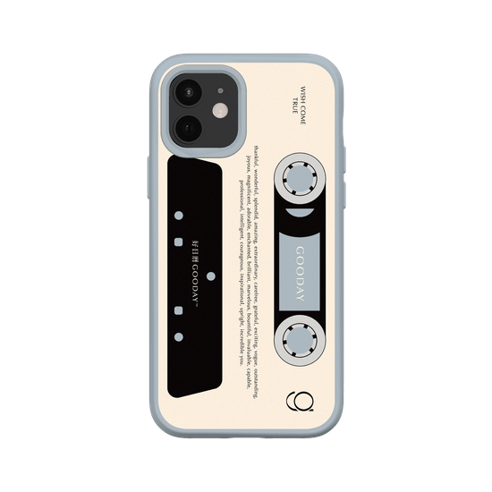 Retro Cassette Tape (Solid Background)