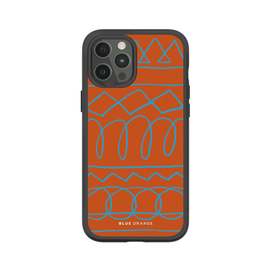 Funky Pattern Orange