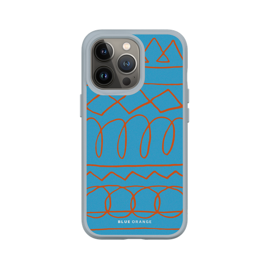 Funky Pattern Blue