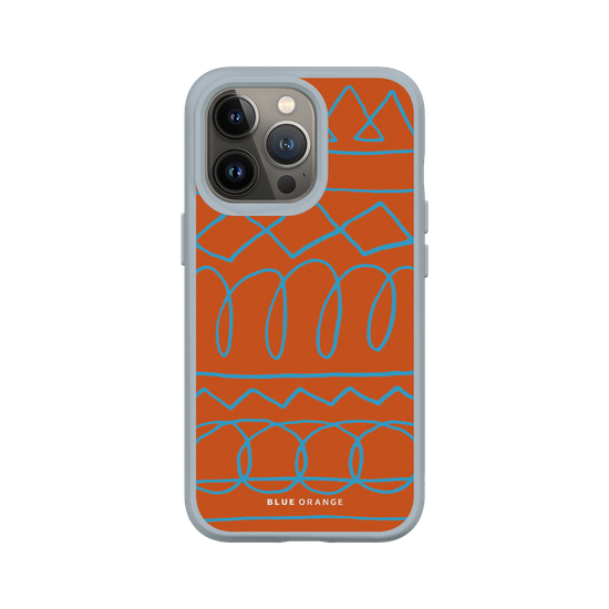 Funky Pattern Orange