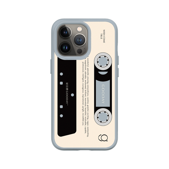Retro Cassette Tape (Solid Background)