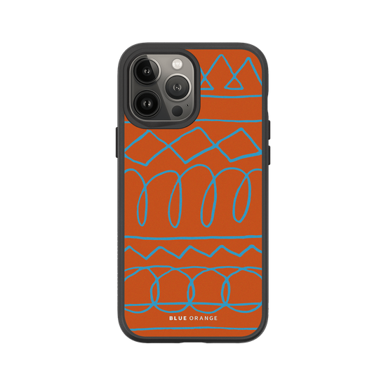 Funky Pattern Orange