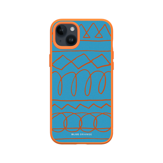 Funky Pattern Blue
