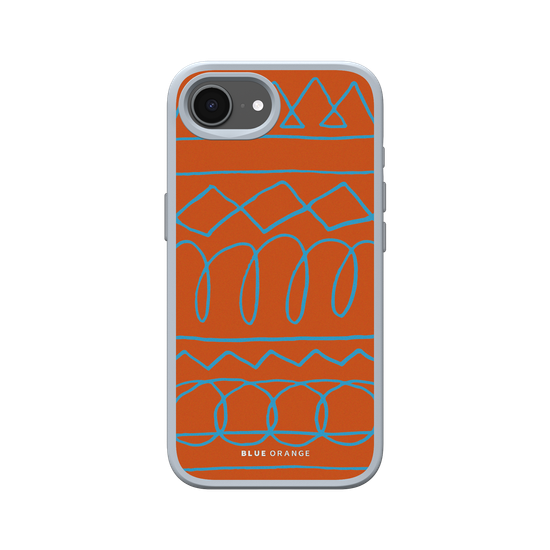 Funky Pattern Orange
