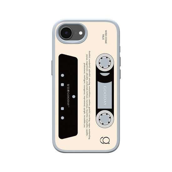 Retro Cassette Tape (Solid Background)