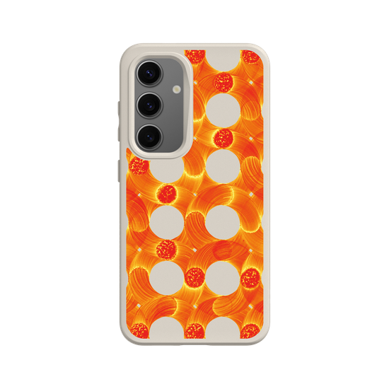 Orange Circle Pattern