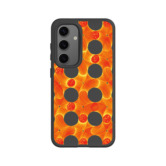 Orange Circle Pattern