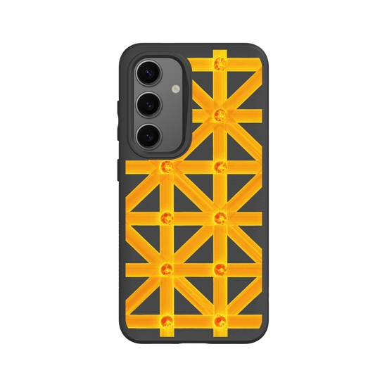 Orange Ink Pattern