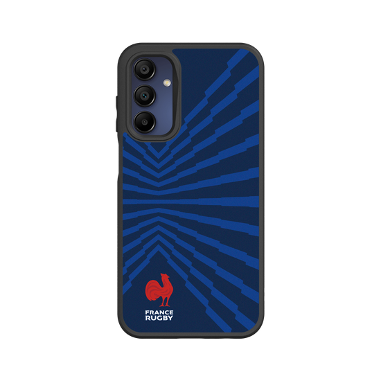 Motifs géométriques & coq rouge