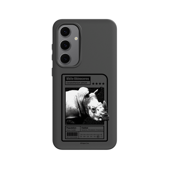 Rhinocéros blanc – Carte en édition limitée