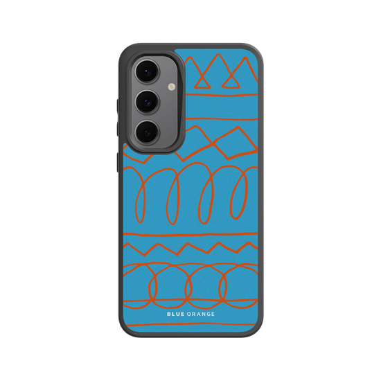 Funky Pattern Blue