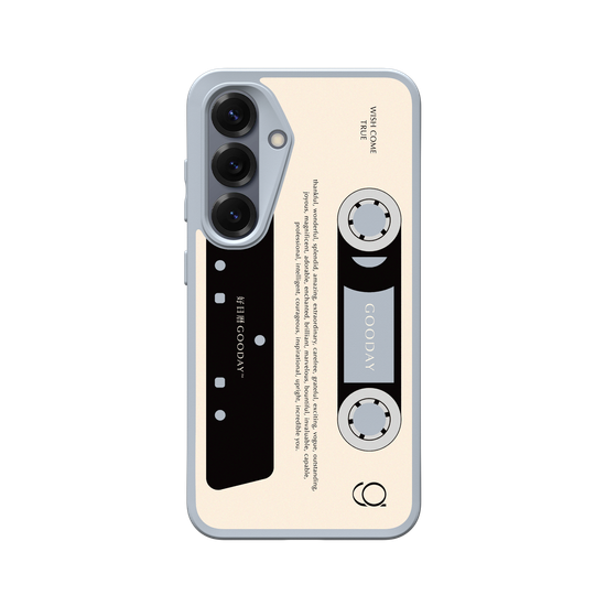 Retro Cassette Tape (Solid Background)