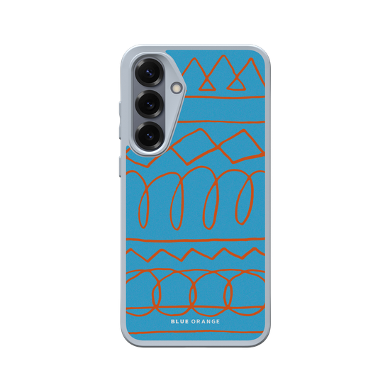 Funky Pattern Blue