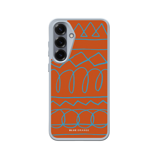 Funky Pattern Orange