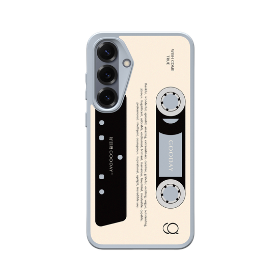 Retro Cassette Tape (Solid Background)