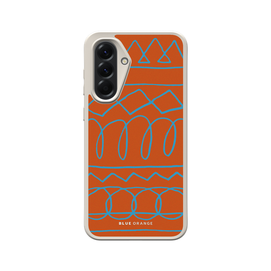 Funky Pattern Orange